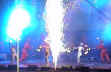 Stage Left pyrotechnics with Circus Orange - Toronto Street Festival - Opening Ceremonies - Yonge & Eglinton - Toronto, Ontario, Canada